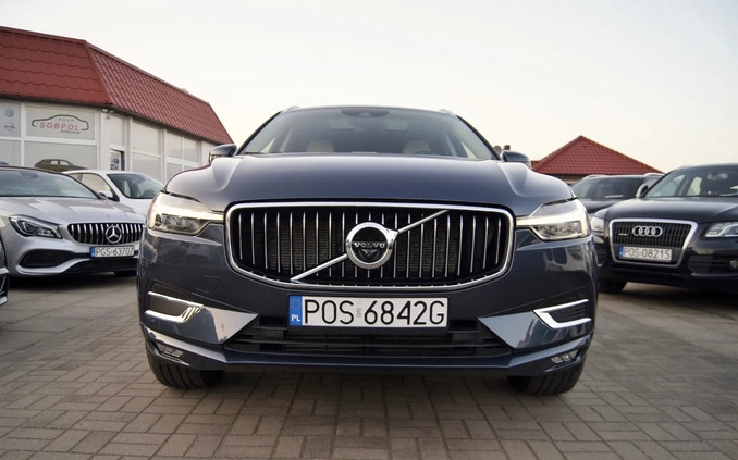 Volvo XC 60 cena 159500 przebieg: 55153, rok produkcji 2021 z Wolin małe 781